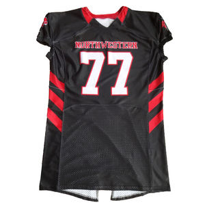 Custom Solid Color American Football Uniform Sublimated Team Name Logo Premium High Quality American Football <b>Equipment</b> Wear - Product Image 1