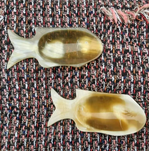 Cuerno pulido de alta calidad más vendido, mordiente hecho a mano, forma de cola de pez, cuenco curvo, artesanías naturales, recuerdo religioso - Product Image 4