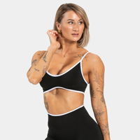 Vêtements de sport Pilates de haute qualité, respirants, pour la gym et le fitness, ensemble de yoga avec hauts et bas à taille haute croisée