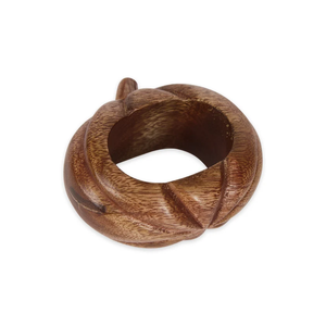 Anneau de serviette en bois de luxe de haute qualité avec design écologique personnalisable pour la mise en place et la décoration de table - Product Image 2