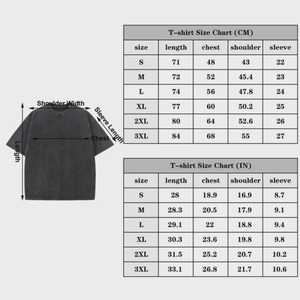 เสื้อยืดทรงบ็อกซี่โอเวอร์ไซส์วินเทจคุณภาพสูงแบบ OEM สั่งทำพิเศษ ล้างสีแบบแอซิดวอช พิมพ์ลายดิจิทัล สำหรับผู้ชาย ปรับแต่งได้ - Product Image 4