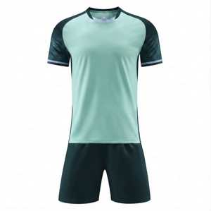 Customizable Team <b>Name</b> Unisex Adult Soccer Uniform Jersey Eco-Friendly Anti-Bacterial Quick Dry Mesh OEM Service - Product Image 1