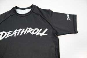 Custom Short Sleeve Rash Guard for Men Personalized BJJ MMA & Fishing Compression Shirt – Quick Dry <b>Performance</b> <b>Wear</b> - Product Image 5