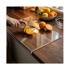 Tablas de Cortar Acrílicas Antideslizantes Ecológicas, Accesorios de Cocina de Alta Calidad, Aptas para Lavavajillas, Transparentes, para Manualidades - Product Image 2