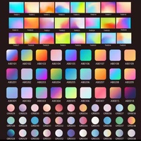 Feuille acrylique dégradée personnalisée Changhong PMMA, impression UV à effet d'eau colorée pour panneaux publicitaires et personnalisation périphérique