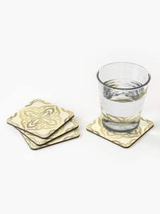 Posavasos artesanales con tablero de MDF, impresión de adhesivo esmaltado, juego de 4 posavasos para bebidas, posavasos para té a bajo precio de venta directa. - Product Image 5