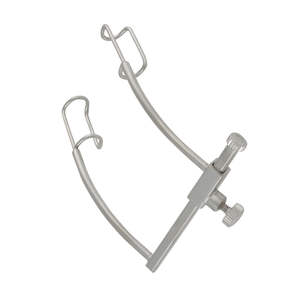 Espéculo Oftálmico Manual Profesional de 12 mm y 15 mm, Hoja Fenestrada de Alambre, Acero Inoxidable Alemán, Juego de Instrumentos Castroviejo - Product Image 5