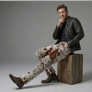 <b>Mens</b> Cowhide <b>Trousers</b> Quality <b>Leather</b> Pants Tailored Fit Genuine Cowhide OEM ODM Export Manufacturer - Product Image 5