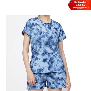Ensemble de shorts grande taille pour femmes, coupe décontractée, tenue décontractée ample, vente en gros, personnalisable OEM, confortable - Product Image 1