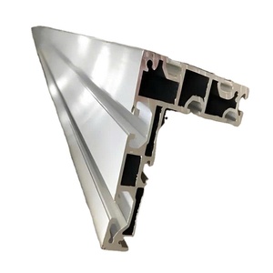 Perfil en T de Aluminio Extruido Oculto Serie 6000, Aleación 6063-T5, para Tiradores de Gabinete, con Tratamiento de Superficie Multicolor, Plegable y Cortable - Product Image 3