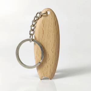 Porte-clés en gros personnalisables pour le surf, porte-clés de sport, porte-clés de planche de surf personnalisé, accessoires de porte-clés en bois - Product Image 4