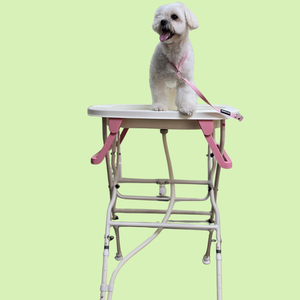 HEDYS GROOMING Adjustable Home Pet <b>Bath</b> Tub Stand-<b>Portable</b> 3-Level Height Foldable Stable Frame for Dogs PP/Aluminum/PTE - Product Image 1
