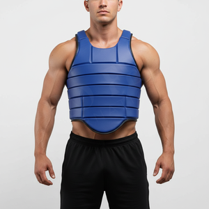 Chaleco Protector de Pecho de Fieltro Profesional para Artes Marciales, Taekwondo, Karate, MMA, Entrenamiento, Adultos, Niños, Protección Acolchada para el Cuerpo, Chaleco de Sparring - Product Image 3