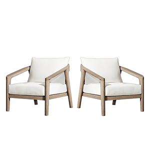 Canapé de jardin en teck moderne au design tendance pour l'extérieur, ensemble de canapés pour patio avec coussins de plage pour cour, directement de l'usine - Product Image 3