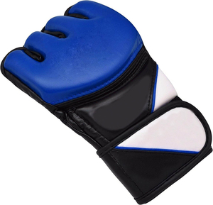 Gants de boxe en cuir pour adultes, gants d'entraînement MMA, sangle de poignet réglable, équipement d'arts martiaux antidérapant - Product Image 4
