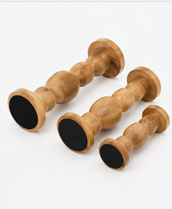 Ensemble de 3 porte-bougies en bois faits à la main, design rustique moderne, respectueux de l'environnement, centre de table, décoration intérieure - Product Image 4