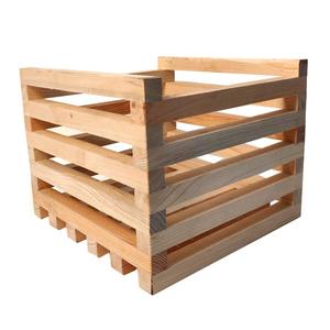 Soporte de Madera de Pino para Macetas, Cesta Decorativa para Interiores y Exteriores, Exhibidor de Plantas, Soporte de Madera para Macetas - Product Image 5