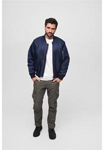 Chaqueta Bomber de Vuelo A1 Personalizada OEM para Hombre, de Algodón Pesado, Corte Cuadrado, con Cremallera, Estilo Letterman - Product Image 6