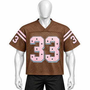 Fábrica de camisetas de fútbol americano para adultos más vendidas a bajo precio, camiseta de aficionado al fútbol americano para hombre - Product Image 4