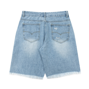 High Waist Plus Size <b>Denim</b> <b>Shorts</b> <b>Women</b> Summer <b>Stretch</b> Casual Jean <b>Shorts</b> Wholesale Supplier - Product Image 2
