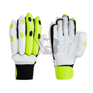 Guantes de Bateo de Cricket de Alta Calidad con Cuero de Oveja, Estilo de Palma Perforada para Mayor Comodidad, OEM y ODM - Product Image 1