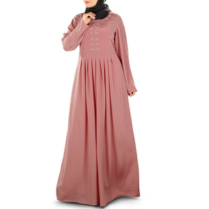Abaya pour femmes, robe islamique modeste, coupe ample, manches longues, vêtements musulmans, confortable, élégante, traditionnelle, pour un usage quotidien - Product Image 5