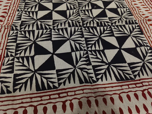 Pañuelo Cuadrado Étnico de Algodón Hecho a Mano Naaz Textile, Estampado Floral, Juego de Pañuelo para el Cuello, Ideal para el Verano, Suave al Contacto con la Piel - Product Image 4