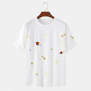 Camiseta Deportiva Transpirable de Secado Rápido y Ecológica de 340g, Manga Corta, Personalizada, 100% Algodón, Informal, para Gimnasio y Fitness - Product Image 2