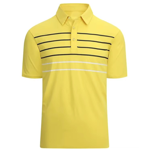 Men Summer Short Sleeve <b>Sports</b> for T-Shirt Breathable Knitted Fabric Casual Tennis Golf Solid High Street Embroidered <b>Polo</b> Shirt - Product Image 1