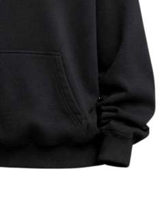 Black Rhinestone Spider Hoodie Oversized Heavyweight Fleece <b>Pullover</b> Kangaroo Pocket Custom Streetwear Manufacturer <b>Mens</b> Hoodie - Product Image 3