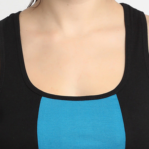 Women High Quality Custom Design Breathable Sustainable Quick Dry Gym Tank Tops Spandex/Polyester Streetwear Front Logo - Product Image 3