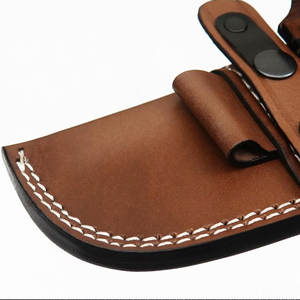 Outdoor Leather <b>Knife</b> <b>Sheath</b> Heavy Duty Handmade <b>Knife</b> Holder <b>for</b> Camping Hunting Use Professional Leather <b>Knife</b> <b>Sheath</b> - Product Image 5