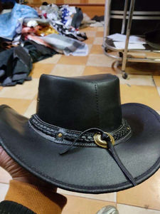 Sombrero de Vaquero de Invierno de Alta Calidad en Poliéster/Algodón, Personalizado con Logotipo, Estilo Desgastado, 6 Paneles, Bordado, Formal - Product Image 4