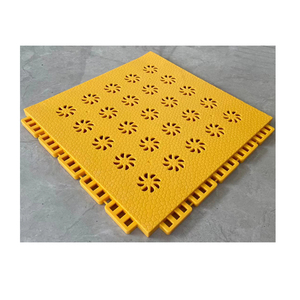พื้นกีฬาแบบโมดูลาร์กลางแจ้ง TPE ชนิดประกบกันได้ - Product Image 1