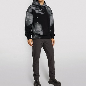 Sudadera con Capucha Personalizada para Hombre, Estilo Casual, Cierre Completo con Cremallera, Forro Polar, Poliéster/Algodón, Manga Larga, Invierno, Tallas M-3XL - Product Image 3