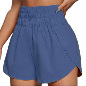Shorts de sport pour femmes, adaptés aux activités de plein air, au jeu et à la course, unis, anti-UV, nouvelle collection, vêtements de sport actifs, shorts de randonnée pour femmes - Product Image 1