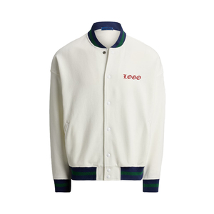 Blouson de baseball en velours côtelé pour homme, coupe décontractée premium, style universitaire, OEM personnalisé, luxe, athleisure, streetwear, vêtement d'extérieur, style vintage sur le devant, style sportif - Product Image 3