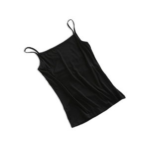 เสื้อกล้ามสตรีสีดำแบบไม่มีสายรัด ยี่ห้อ Sturdy Grip Wears ผ้าทอเนื้อแน่น ระบายอากาศได้ดี น้ำหนัก 440 กรัม ผลิตจากโพลีเอสเตอร์ สไตล์ลำลอง ความยาวสั้น ประดับเพชรระยิบระยับ - Product Image 1