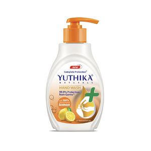Yuthika Naturals 200ml Lavado de manos con aroma a limón Fórmula equilibrada de pH para protección completa - Product Image 1