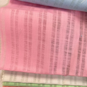 Tela de Lino, Algodón y Polialgodón de Primera Calidad para Exportación, 58 Pulgadas, Diseño de Rayas Tejidas, para Camisas de Hombre y Mujer, al Mejor Precio - Product Image 3