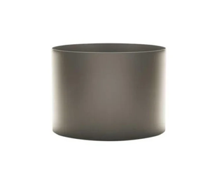 Maceta Cilíndrica Redonda de Metal para Plantas, Maceta Grande para Exteriores, Antioxidante, Personalizable - Product Image 3