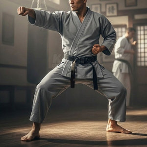 Kimono de Judo 100% Coton Haute Performance pour Entraînements Intenses – Respirant, Léger, Tissu Robuste, Coupe Longue - Product Image 3