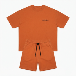 Conjunto de Camiseta y Pantalones Cortos de Verano para Mujer, de Algodón, Deportivo, Holgado, de 2 Piezas - Product Image 4