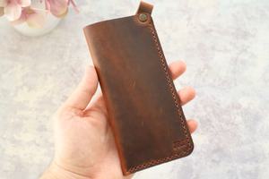 Étui à lunettes personnalisé pochette pour lunettes de soleil en cuir véritable fait à la main étui à lunettes étuis à lunettes cadeau d'anniversaire LGC-0009 - Product Image 4