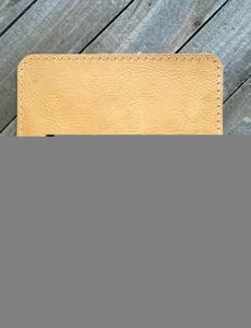 Factory Price Genuine Leather Checkbook <b>Holder</b> Slim Travel <b>Document</b> Cover Check Book Wallet Bulk MOQ Deal LCR-0138 - Product Image 1