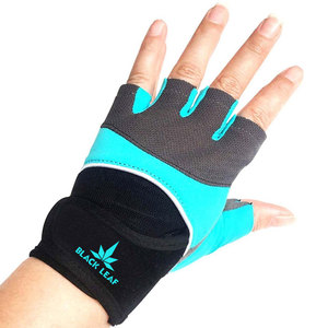 Wholesale Fitness Sports & Outdoor/Indoor Training <b>Weight</b> Lifting Gym <b>Gloves</b> Half Finger With Customized Logo - Product Image 6