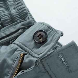 Pantalones Cortos Cargo de Algodón Personalizables para Hombre, de Secado Rápido, Cintura Media, Casuales, Deportivos, para Exteriores, con Logotipo de Diseño Único - Product Image 6