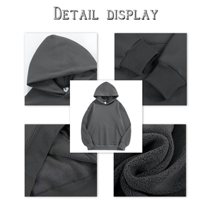 Proveedor de Alta Calidad, Sudaderas con Capucha Unisex Lisas Extra Grandes, Bordadas e Impresas con Logotipo Personalizado DTG - Product Image 4