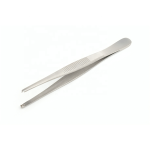 Fórceps de tejido estándar de instrumento de grado quirúrgico de alta calidad, 10 cm/3,9 ", 1x2 dientes, fórceps de microtejido quirúrgico - Product Image 2