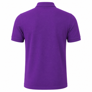 Custom Logo Men’s <b>Polo</b> <b>Shirt</b> <b>Purple</b> Cotton Polyester Short Sleeve Plain <b>Polo</b> T <b>Shirt</b> OEM ODM Casual Golf <b>Polo</b> <b>Shirts</b> for Men - Product Image 3